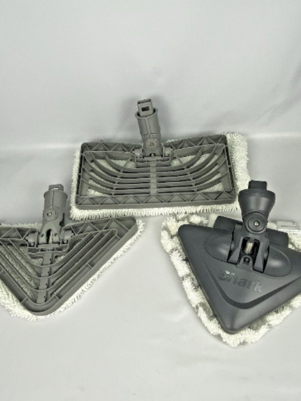 Lot of 3 Heads Parts Shark Steam Mop  Genuine OEM Replacement with Pads